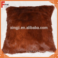 High quality Natural Rabbit Fur Cushion